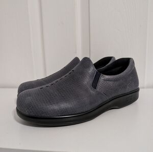 SAS Tripad Comfort Womens Shoes Viva Blue Leather Slip On Loafer Walking 8.5 W